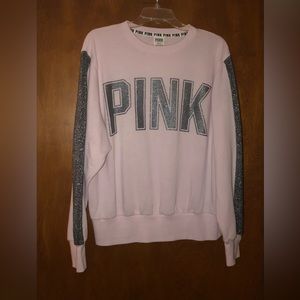 Victoria’s Secret PINK sparkle sweatshirt size M
